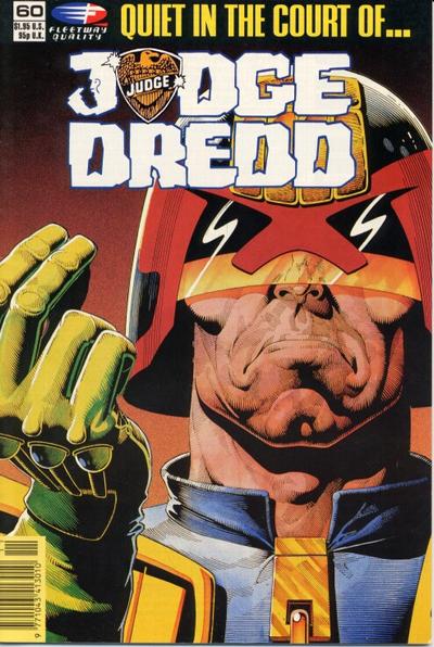 Cover for Judge Dredd (Fleetway/Quality, 1987 series) #60