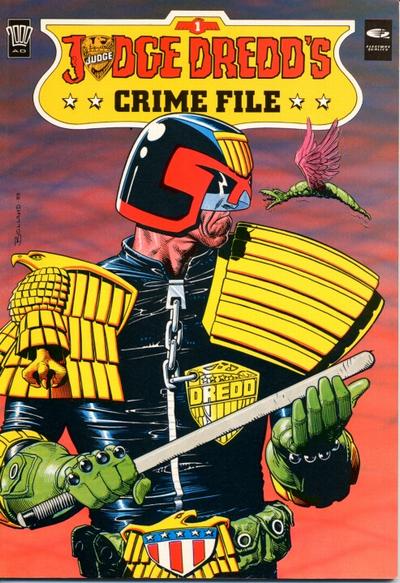 Cover for Judge Dredd's Crime File (Fleetway/Quality, 1989 series) #1