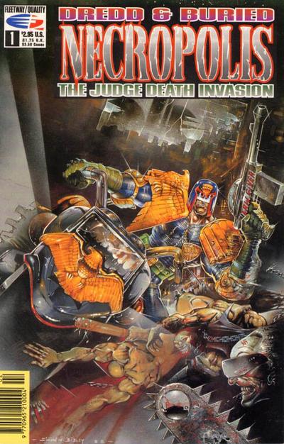 Cover for Necropolis: The Judge Death Invasion (Fleetway/Quality, 1991 series) #1