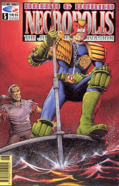 Cover for Necropolis: The Judge Death Invasion (Fleetway/Quality, 1991 series) #5
