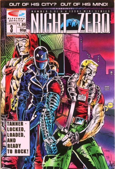 Cover for Night Zero (Fleetway/Quality, 1990 series) #3