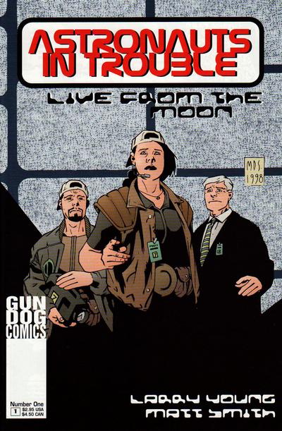 Cover for Astronauts in Trouble: Live from the Moon (Gun Dog Comics, 1999 series) #1