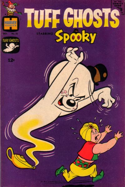 Cover for Tuff Ghosts Starring Spooky (Harvey, 1962 series) #25