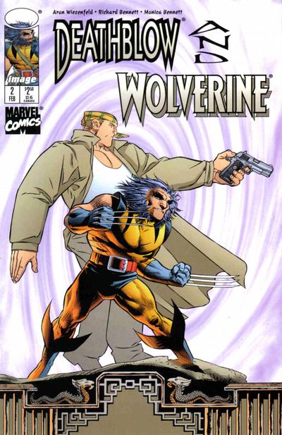 Cover for Deathblow / Wolverine (Image (Wildstorm); Marvel, 1996 series) #2