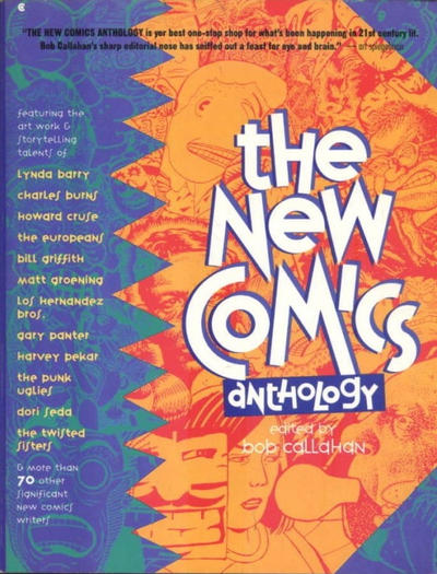 Cover for The New Comics Anthology (Macmillan Publishing, 1991 series) 