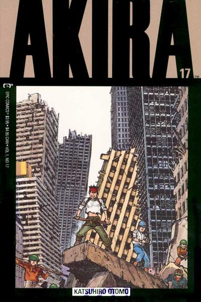 Cover for Akira (Marvel, 1988 series) #17