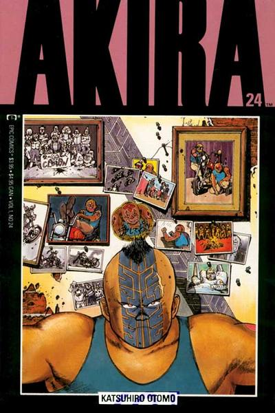 Cover for Akira (Marvel, 1988 series) #24