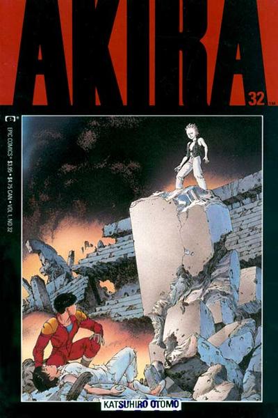 Cover for Akira (Marvel, 1988 series) #32