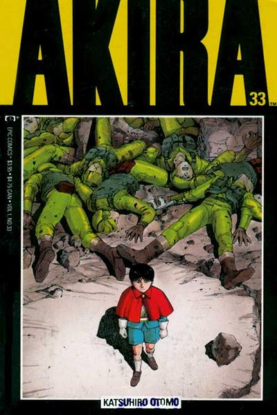 Cover for Akira (Marvel, 1988 series) #33