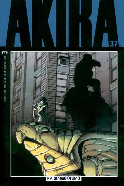 Cover for Akira (Marvel, 1988 series) #37