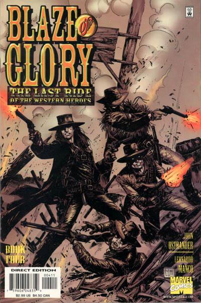 Cover for Blaze of Glory (Marvel, 2000 series) #4