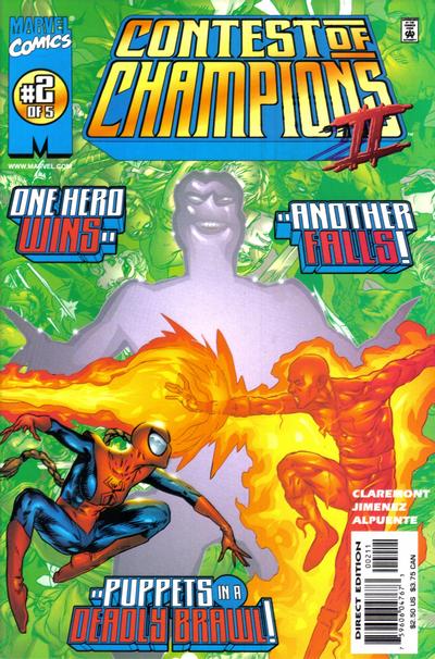 Cover for Contest of Champions II (Marvel, 1999 series) #2