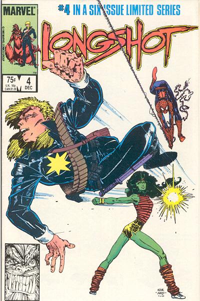 Cover for Longshot (Marvel, 1985 series) #4 [Canadian]