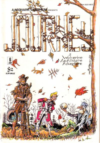 Cover for Journey (Aardvark-Vanaheim, 1983 series) #6