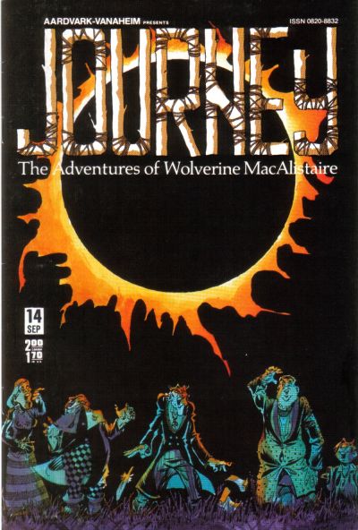 Cover for Journey (Aardvark-Vanaheim, 1983 series) #14