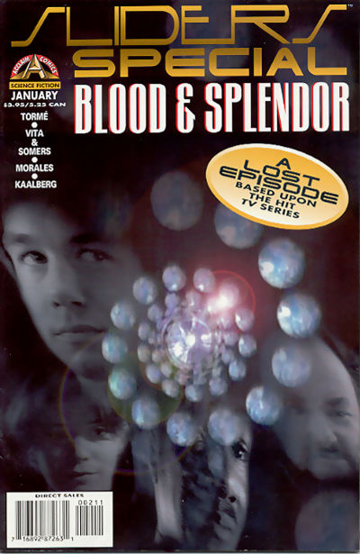Cover for Sliders Special (Acclaim / Valiant, 1996 series) #2