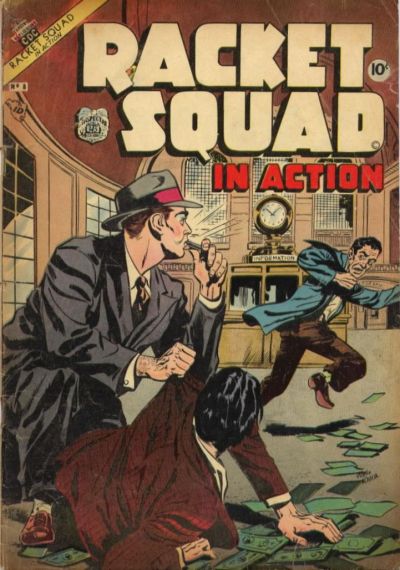 Cover for Racket Squad in Action (Charlton, 1952 series) #8