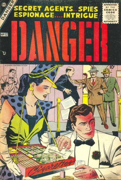 Cover for Danger (Charlton, 1955 series) #12