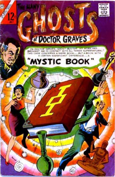 Cover for The Many Ghosts of Dr. Graves (Charlton, 1967 series) #2
