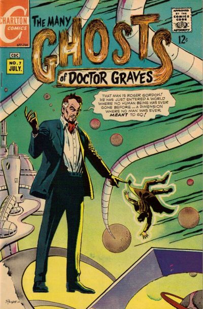Cover for The Many Ghosts of Dr. Graves (Charlton, 1967 series) #7