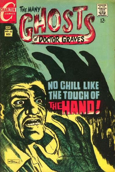Cover for The Many Ghosts of Dr. Graves (Charlton, 1967 series) #10