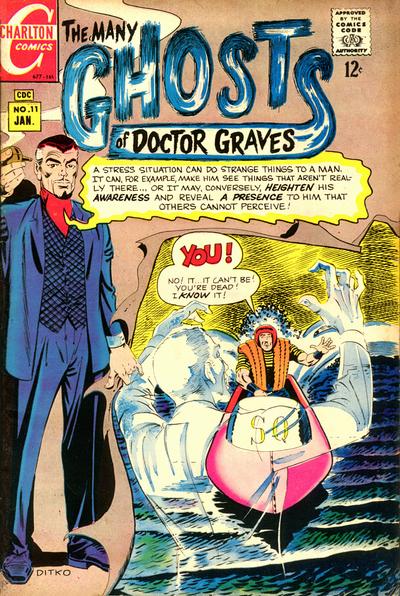 Cover for The Many Ghosts of Dr. Graves (Charlton, 1967 series) #11