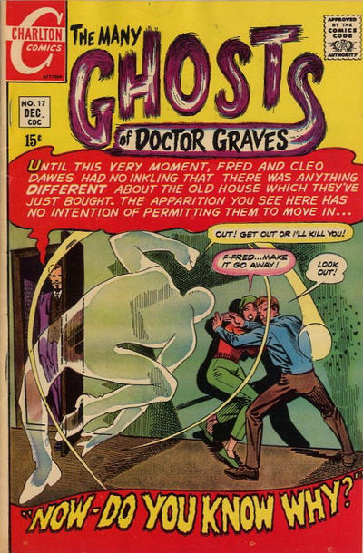 Cover for The Many Ghosts of Dr. Graves (Charlton, 1967 series) #17