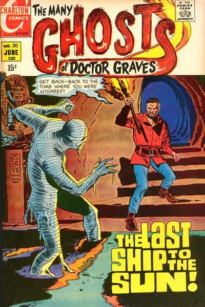 Cover for The Many Ghosts of Dr. Graves (Charlton, 1967 series) #20