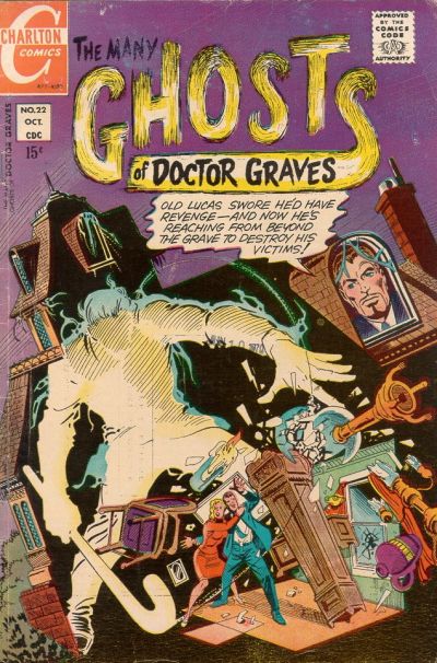 Cover for The Many Ghosts of Dr. Graves (Charlton, 1967 series) #22