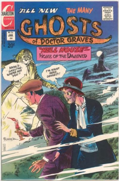 Cover for The Many Ghosts of Dr. Graves (Charlton, 1967 series) #36