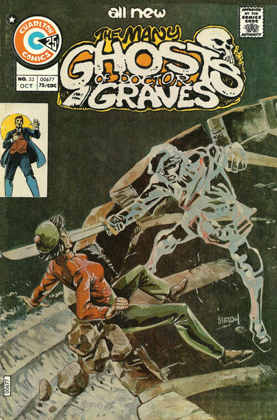 Cover for The Many Ghosts of Dr. Graves (Charlton, 1967 series) #53