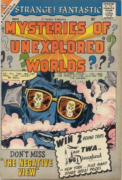Cover for Mysteries of Unexplored Worlds (Charlton, 1956 series) #17