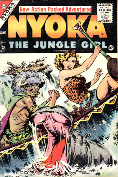 Cover for Nyoka the Jungle Girl (Charlton, 1955 series) #16