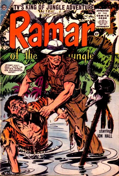 Cover for Ramar of the Jungle (Charlton, 1955 series) #3
