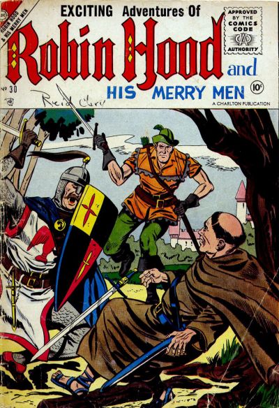 Cover for Robin Hood and His Merry Men (Charlton, 1956 series) #30