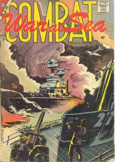 Cover for War at Sea (Charlton, 1957 series) #22