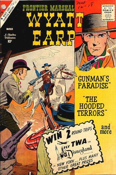 Cover for Wyatt Earp, Frontier Marshal (Charlton, 1956 series) #29