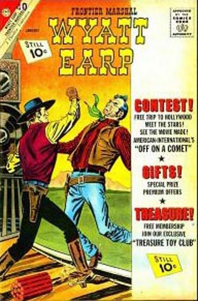 Cover for Wyatt Earp, Frontier Marshal (Charlton, 1956 series) #40