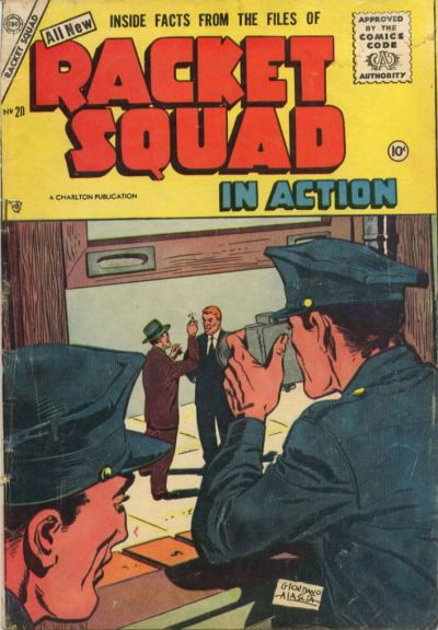 Cover for Racket Squad in Action (Charlton, 1952 series) #20