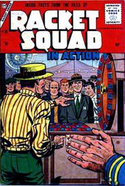 Cover for Racket Squad in Action (Charlton, 1952 series) #24