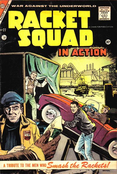 Cover for Racket Squad in Action (Charlton, 1952 series) #27