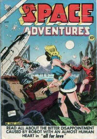 Cover for Space Adventures (Charlton, 1952 series) #8