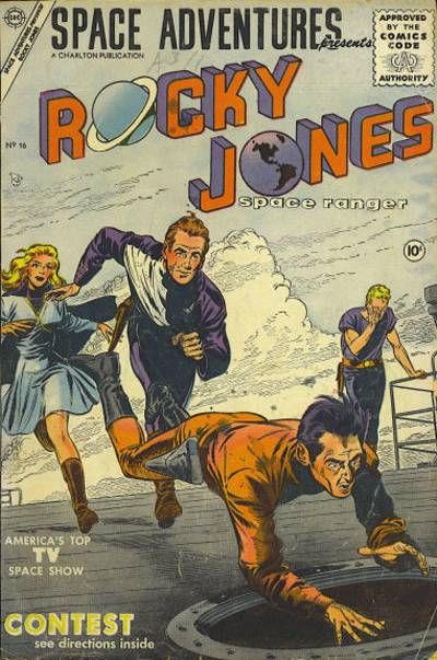 Cover for Space Adventures (Charlton, 1952 series) #16