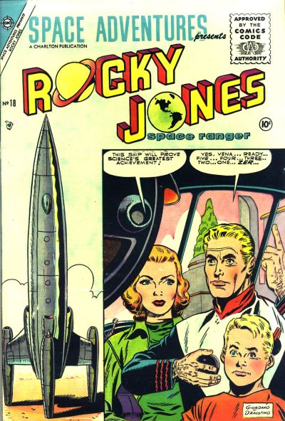 Cover for Space Adventures (Charlton, 1952 series) #18