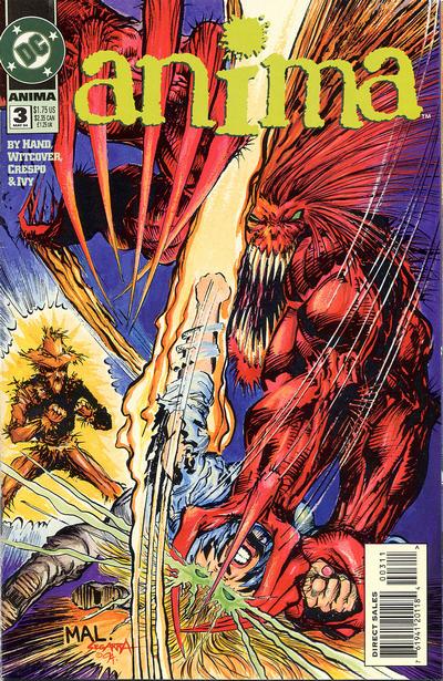 Cover for Anima (DC, 1994 series) #3