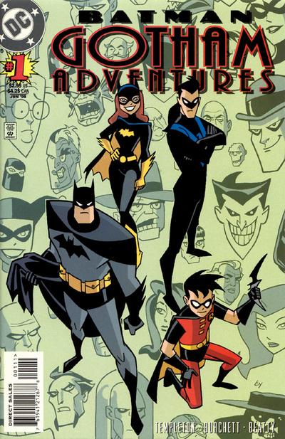 Cover for Batman: Gotham Adventures (DC, 1998 series) #1 [Direct Sales]