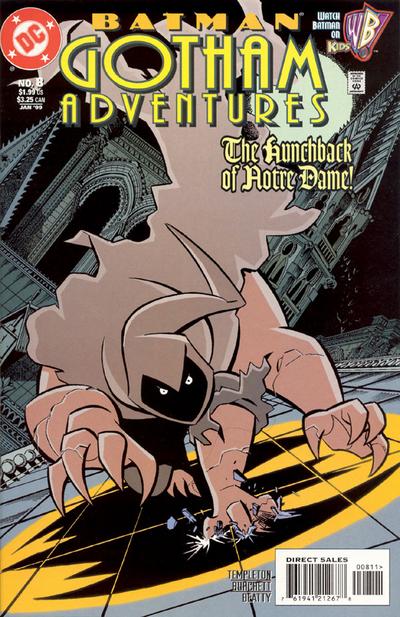 Cover for Batman: Gotham Adventures (DC, 1998 series) #8 [Direct Sales]