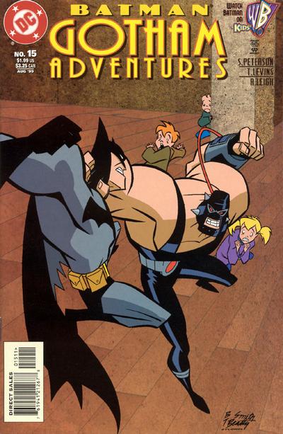 Cover for Batman: Gotham Adventures (DC, 1998 series) #15 [Direct Sales]