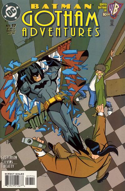 Cover for Batman: Gotham Adventures (DC, 1998 series) #17 [Direct Sales]