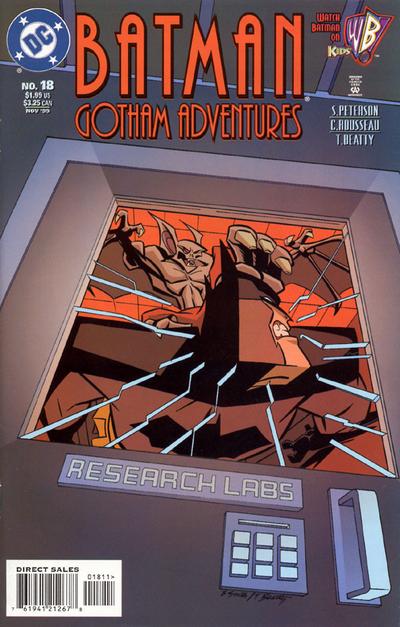 Cover for Batman: Gotham Adventures (DC, 1998 series) #18 [Direct Sales]